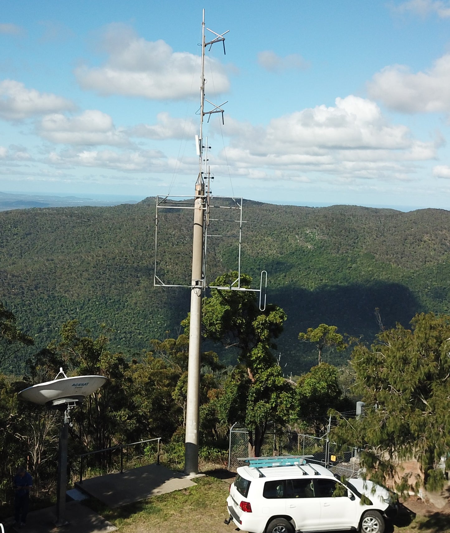 Shared Analog and Digital Repeater Bases