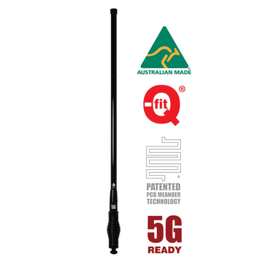 RFI 5.5dBi Cellular Antenna - Replaceable 665mm Whip