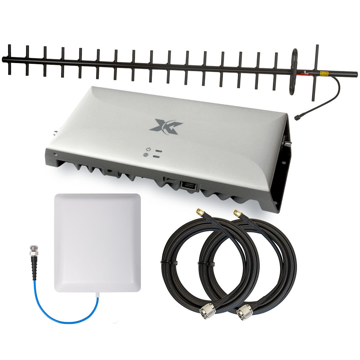 Stationary 4G/5G Cellular Signal Booster