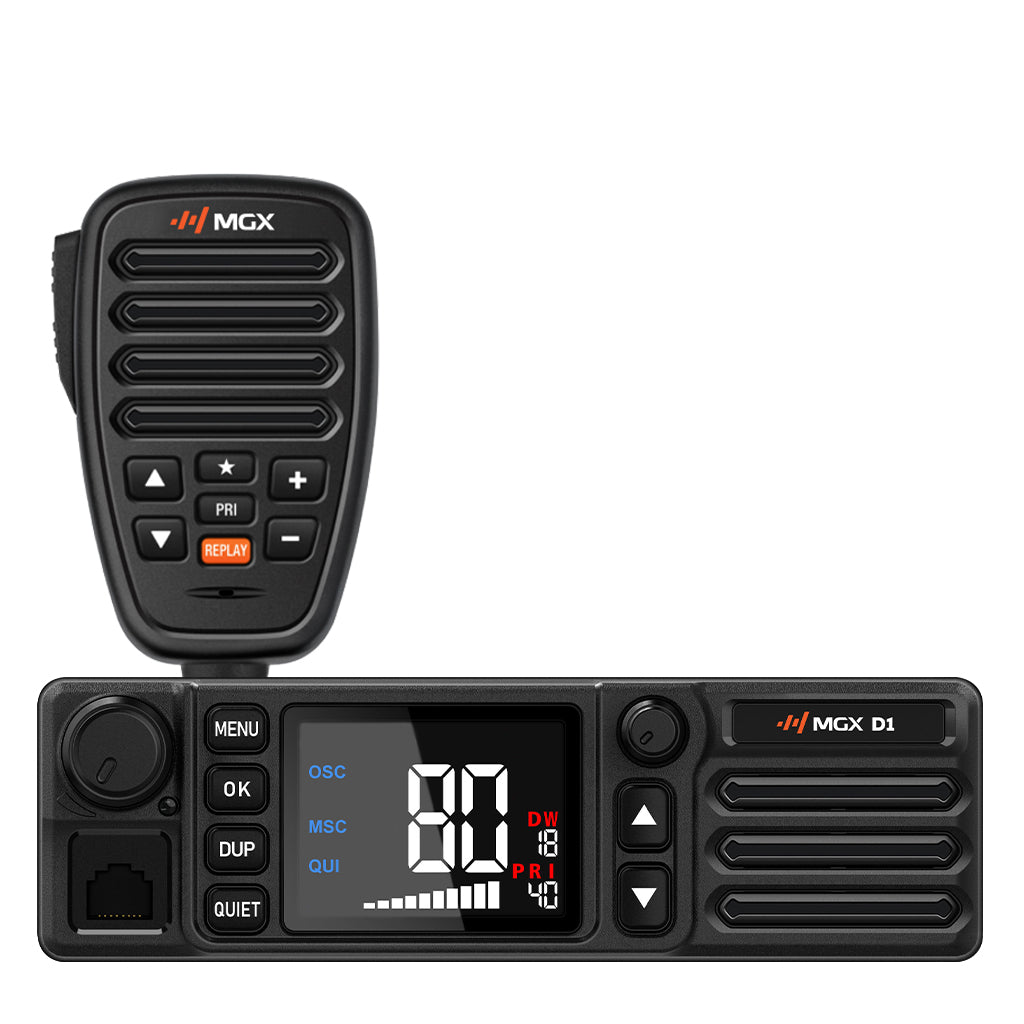 MGX D1 DIN Size UHF/LMR Radio