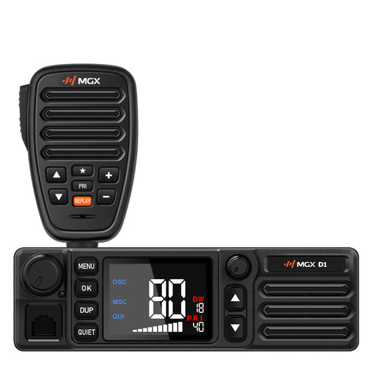 MGX D1 DIN Size UHF/LMR Radio