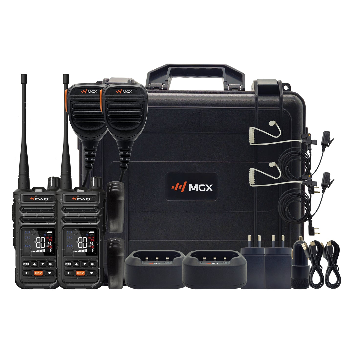 MGX H5 5 Watt Waterproof Handheld UHF