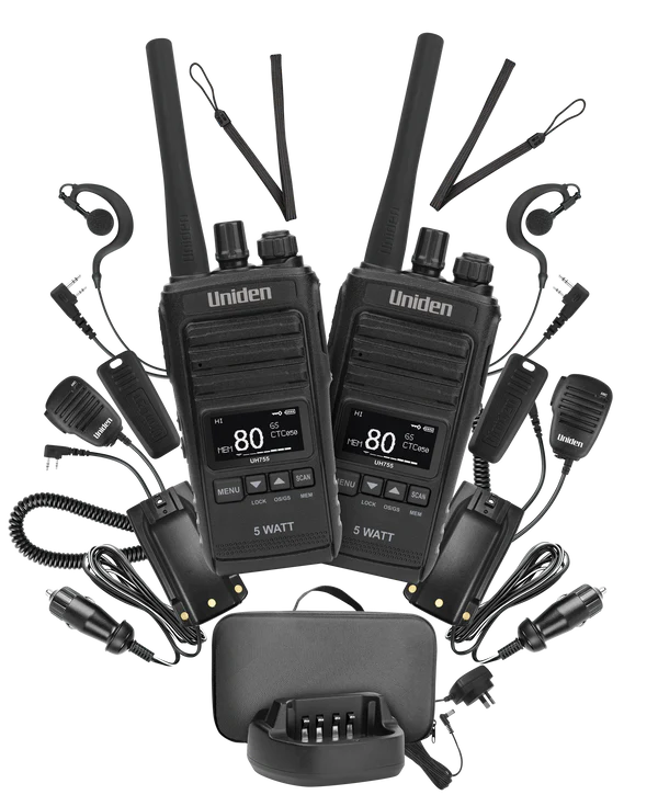 Uniden 5Watt Handheld UHF Radio