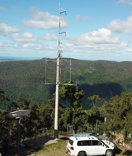 Shared Analog and Digital Repeater Bases